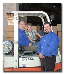 Gene and Greg Kent of Medallion Fulfillment & Logistics work hard to save clients on fulfillment services.