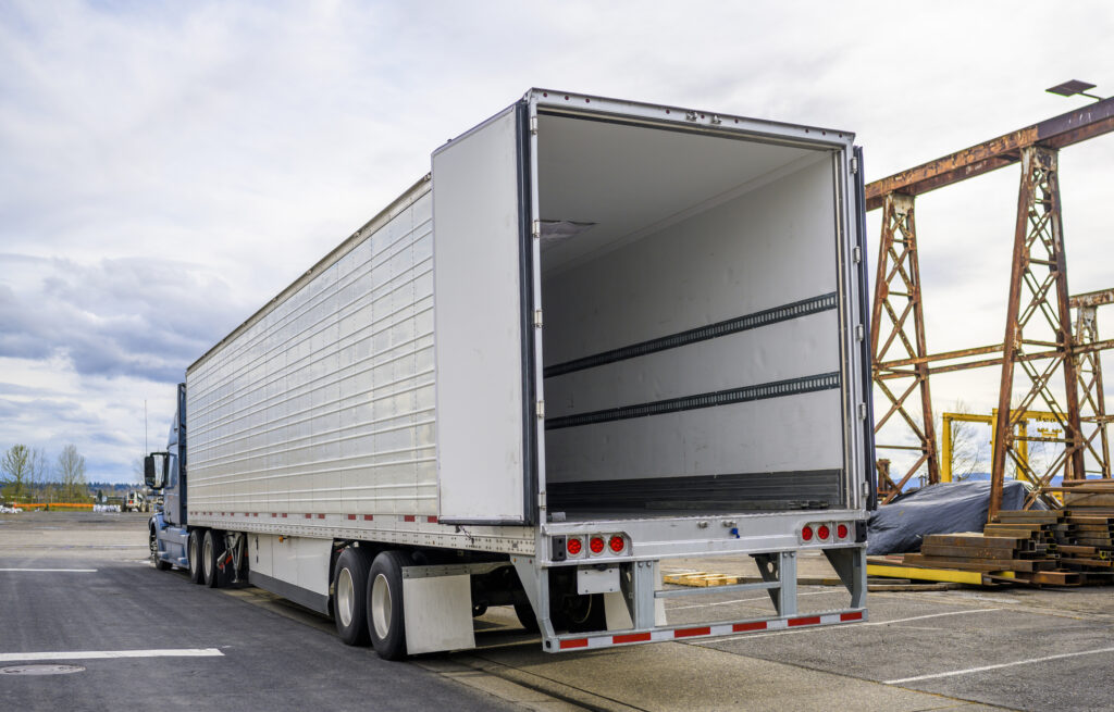 Empty Delivery Truck